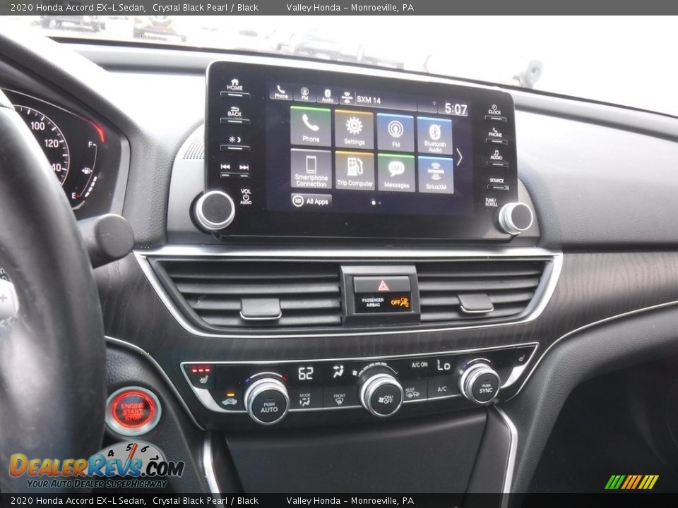 Controls of 2020 Honda Accord EX-L Sedan Photo #14