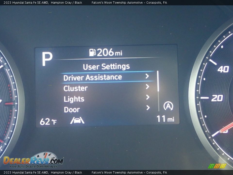 2023 Hyundai Santa Fe SE AWD Hampton Gray / Black Photo #19