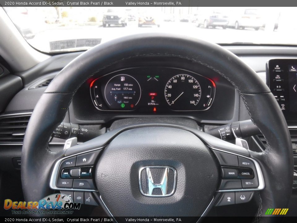 2020 Honda Accord EX-L Sedan Steering Wheel Photo #22