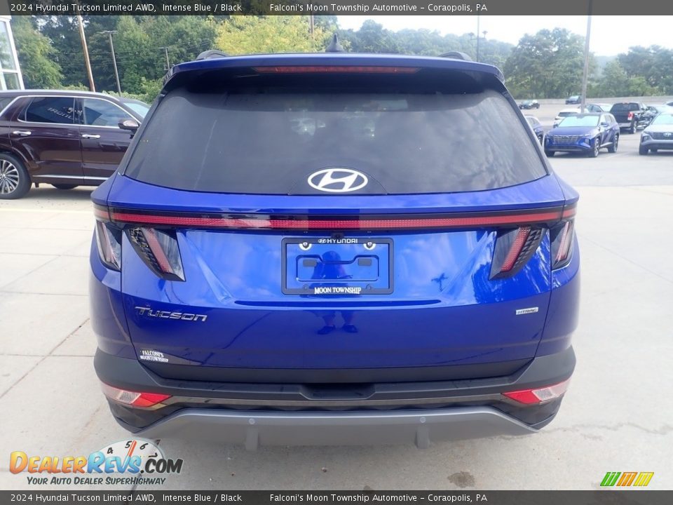 2024 Hyundai Tucson Limited AWD Intense Blue / Black Photo #3