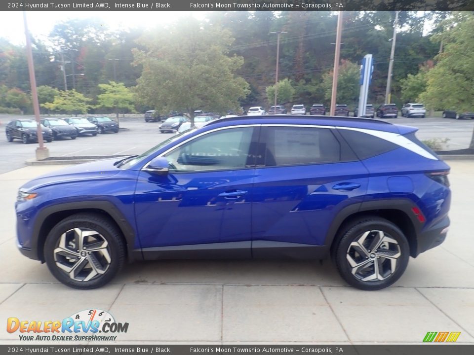 2024 Hyundai Tucson Limited AWD Intense Blue / Black Photo #6