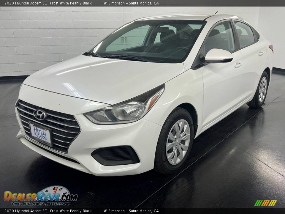 Frost White Pearl 2020 Hyundai Accent SE Photo #3