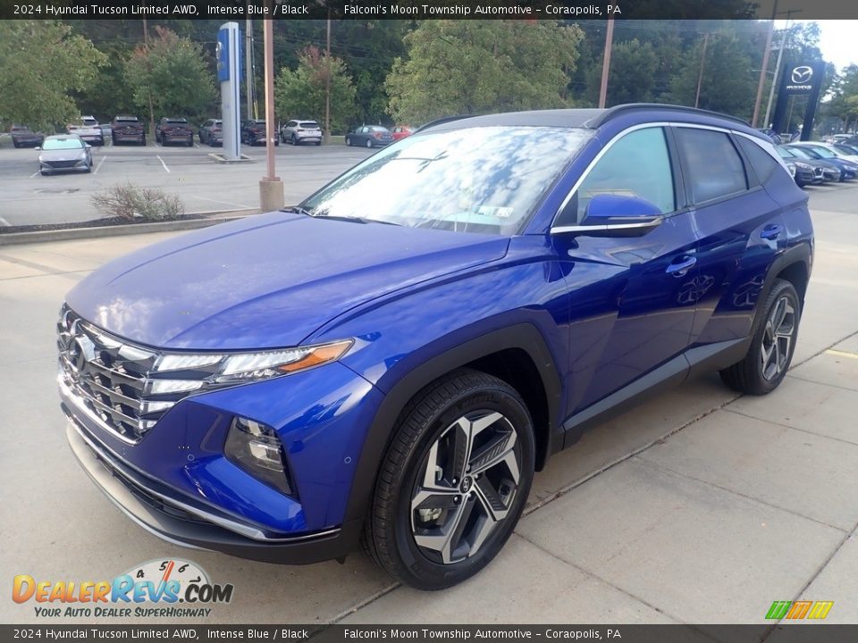 2024 Hyundai Tucson Limited AWD Intense Blue / Black Photo #7