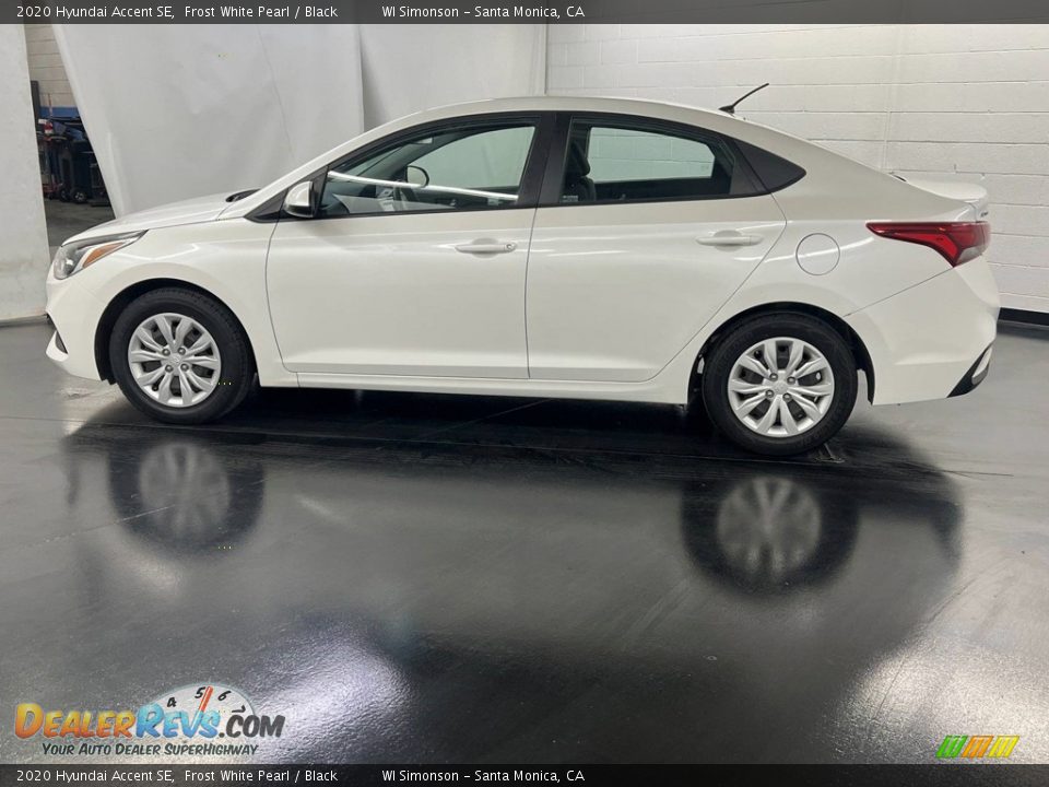 Frost White Pearl 2020 Hyundai Accent SE Photo #4