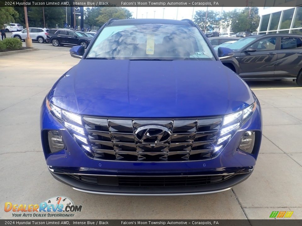 2024 Hyundai Tucson Limited AWD Intense Blue / Black Photo #8