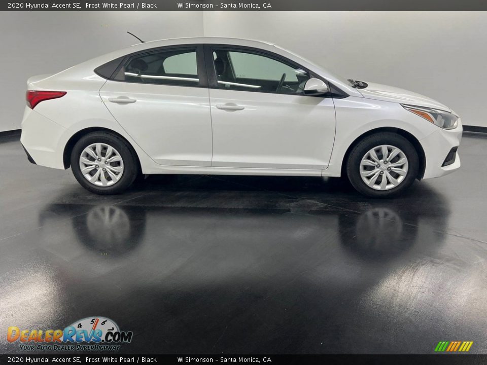 Frost White Pearl 2020 Hyundai Accent SE Photo #8