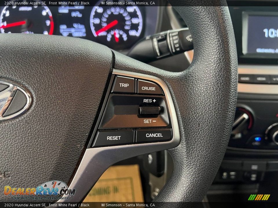 2020 Hyundai Accent SE Steering Wheel Photo #19