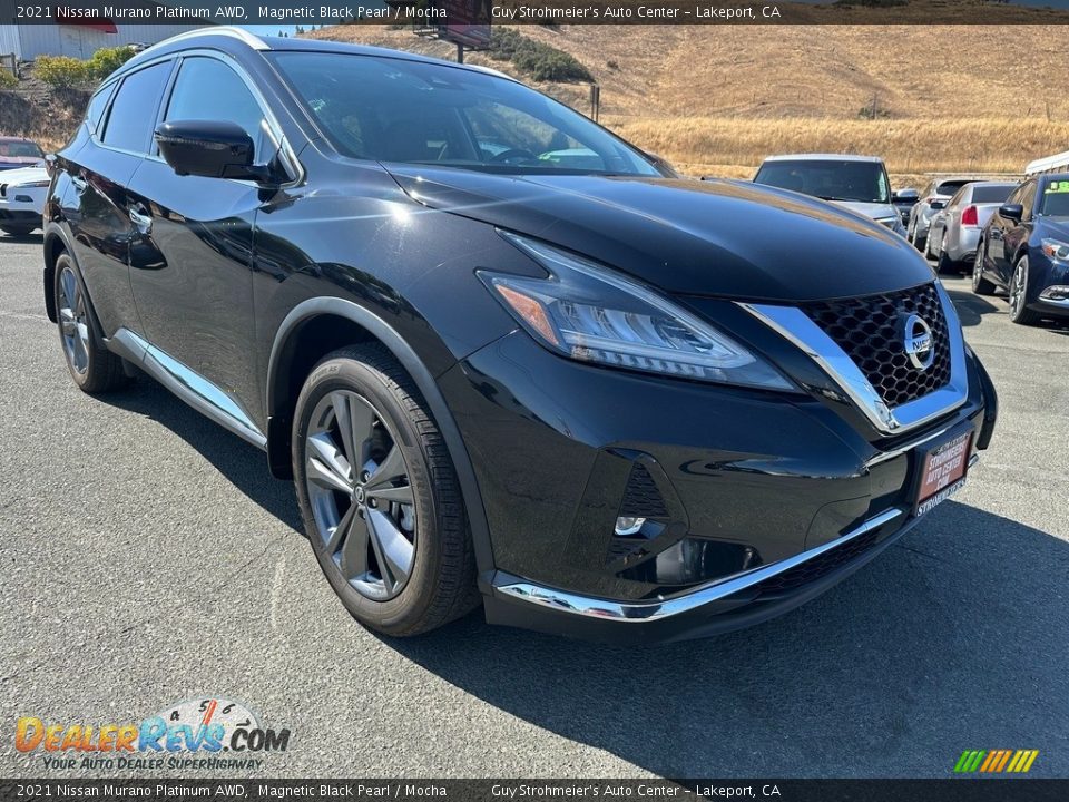 Front 3/4 View of 2021 Nissan Murano Platinum AWD Photo #1