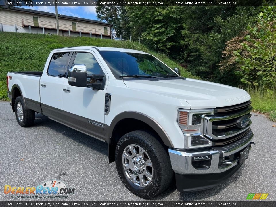 Front 3/4 View of 2020 Ford F350 Super Duty King Ranch Crew Cab 4x4 Photo #4