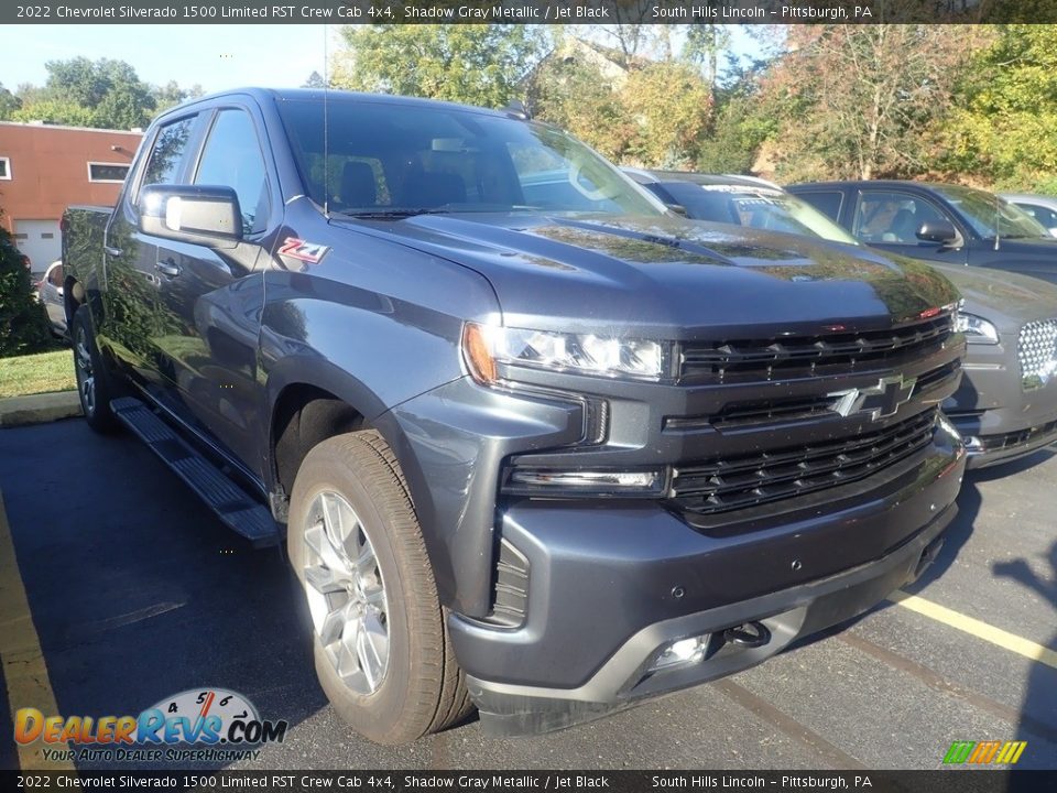 2022 Chevrolet Silverado 1500 Limited RST Crew Cab 4x4 Shadow Gray Metallic / Jet Black Photo #4