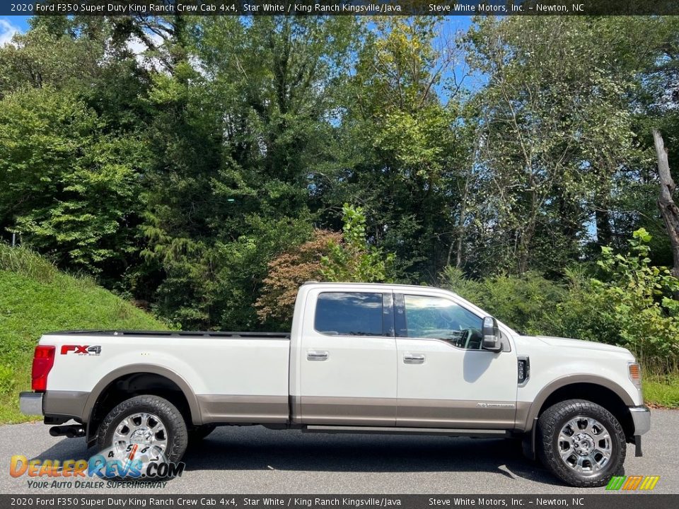 Star White 2020 Ford F350 Super Duty King Ranch Crew Cab 4x4 Photo #6