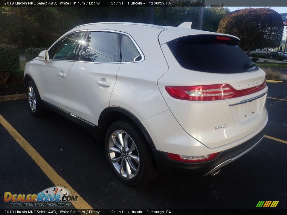 2019 Lincoln MKC Select AWD White Platinum / Ebony Photo #2