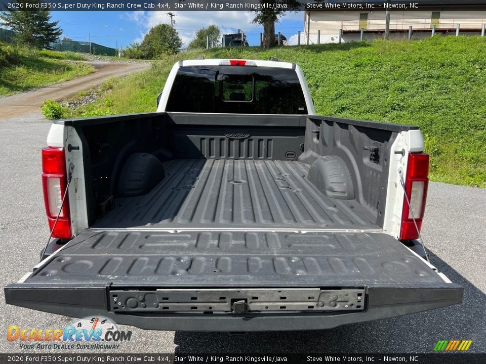 2020 Ford F350 Super Duty King Ranch Crew Cab 4x4 Star White / King Ranch Kingsville/Java Photo #8
