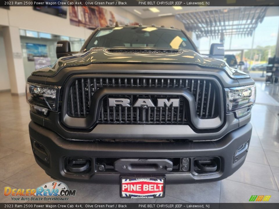 2023 Ram 2500 Power Wagon Crew Cab 4x4 Olive Green Pearl / Black Photo #2