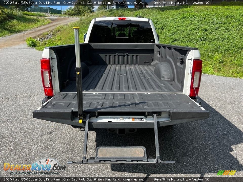 2020 Ford F350 Super Duty King Ranch Crew Cab 4x4 Star White / King Ranch Kingsville/Java Photo #9