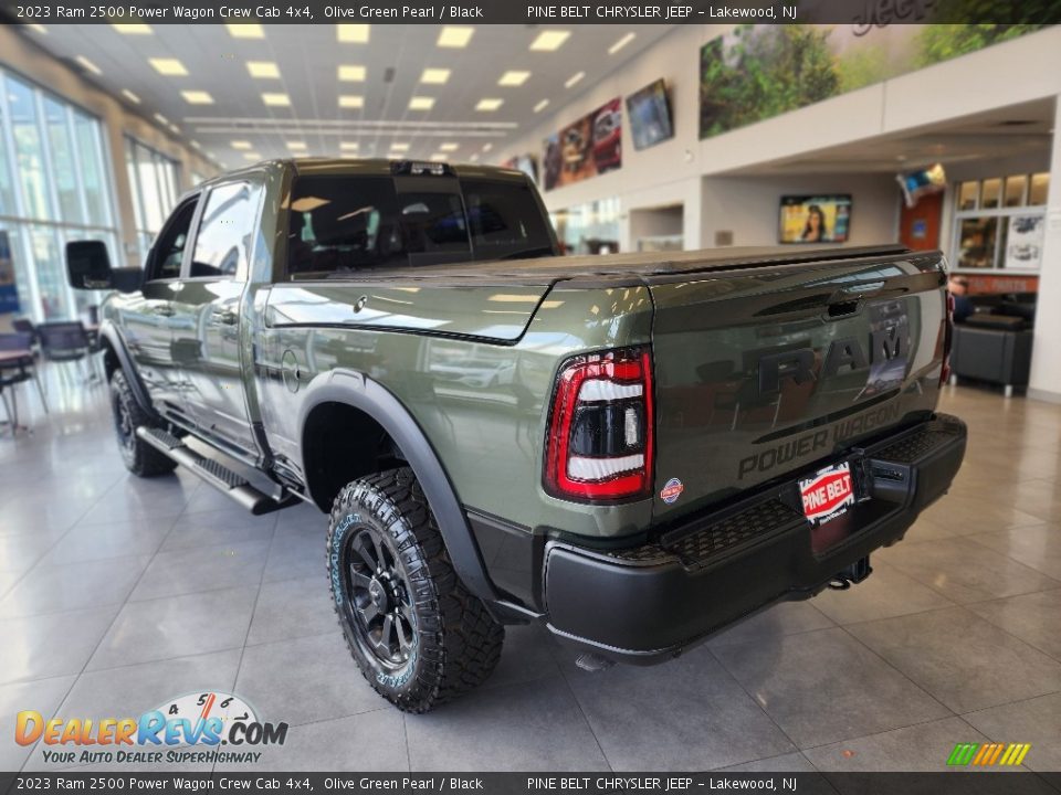 2023 Ram 2500 Power Wagon Crew Cab 4x4 Olive Green Pearl / Black Photo #4