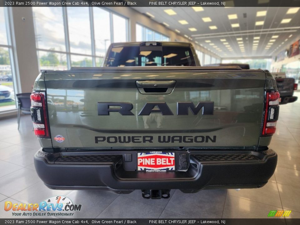 2023 Ram 2500 Power Wagon Crew Cab 4x4 Olive Green Pearl / Black Photo #6