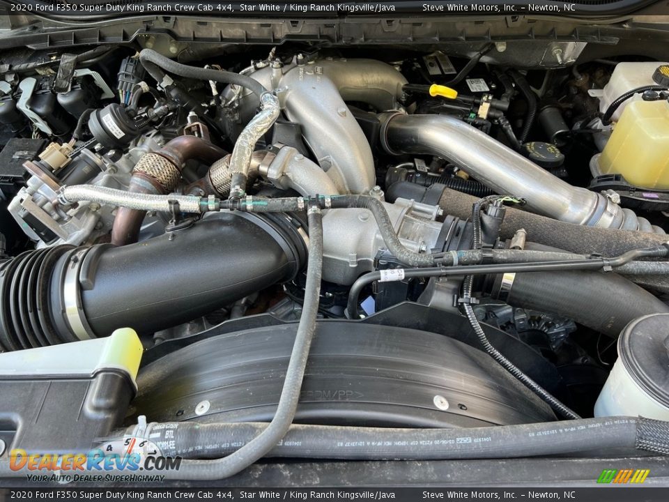 2020 Ford F350 Super Duty King Ranch Crew Cab 4x4 6.7 Liter Power Stroke OHV 32-Valve Turbo-Diesel V8 Engine Photo #13