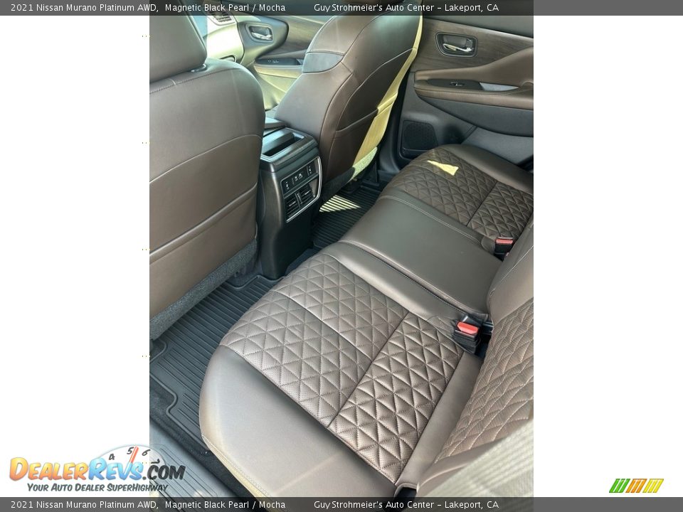 Rear Seat of 2021 Nissan Murano Platinum AWD Photo #15