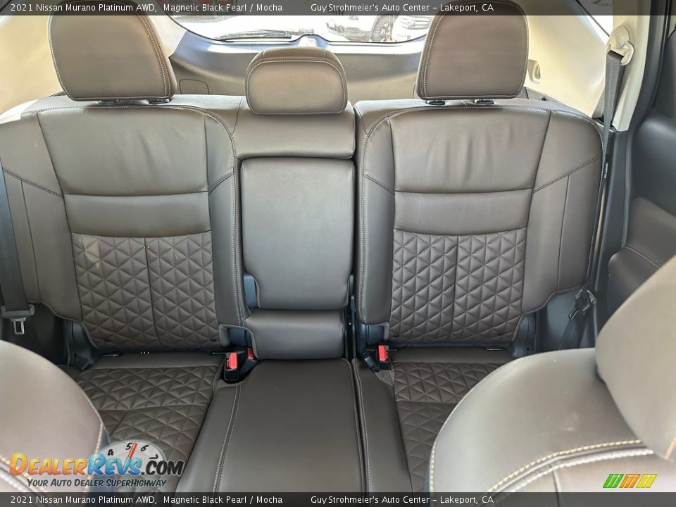 Rear Seat of 2021 Nissan Murano Platinum AWD Photo #16
