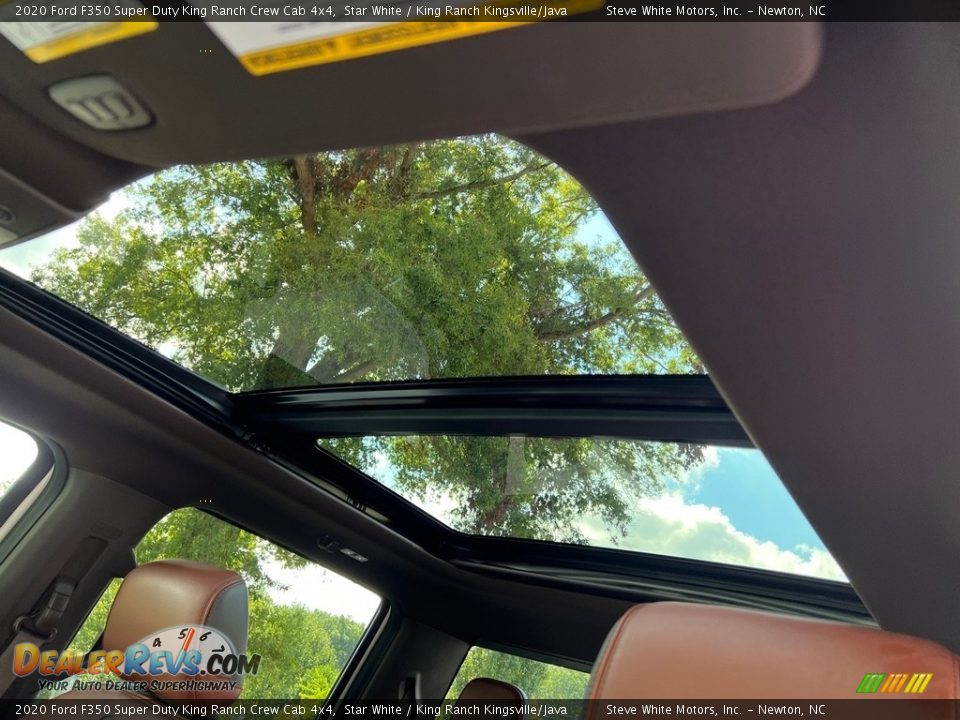 Sunroof of 2020 Ford F350 Super Duty King Ranch Crew Cab 4x4 Photo #34
