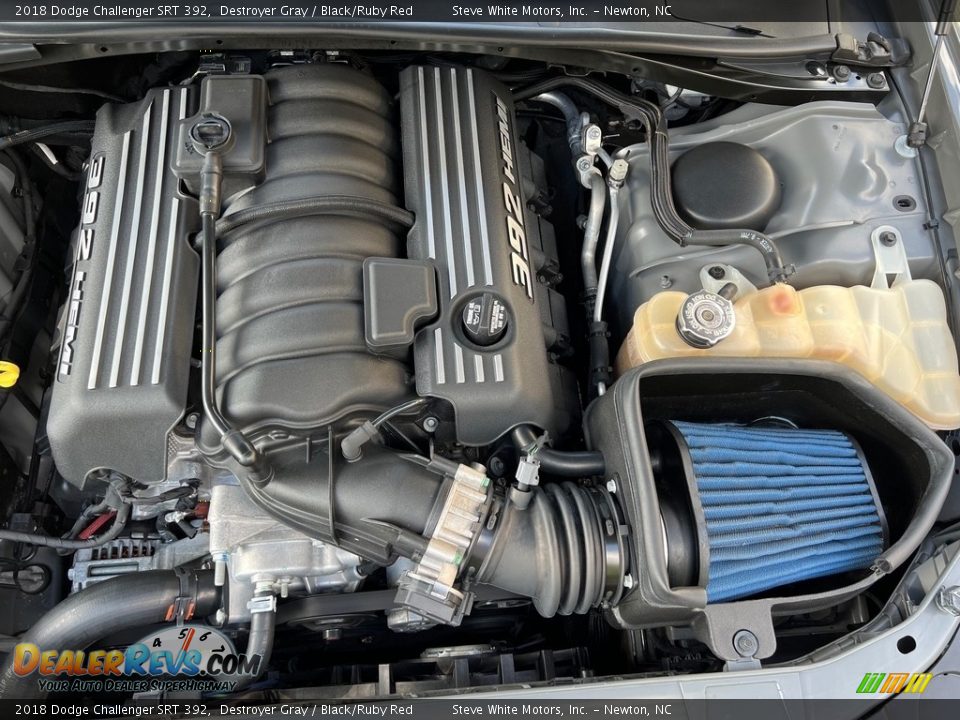 2018 Dodge Challenger SRT 392 392 SRT 6.4 Liter HEMI OHV 16-Valve VVT MDS V8 Engine Photo #10