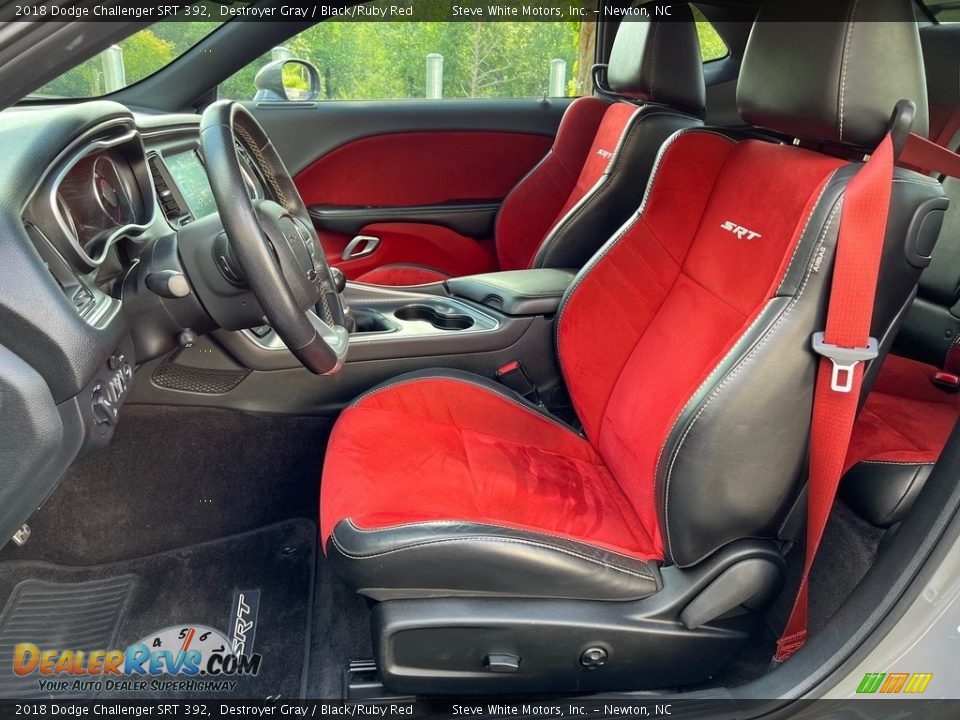 Black/Ruby Red Interior - 2018 Dodge Challenger SRT 392 Photo #12