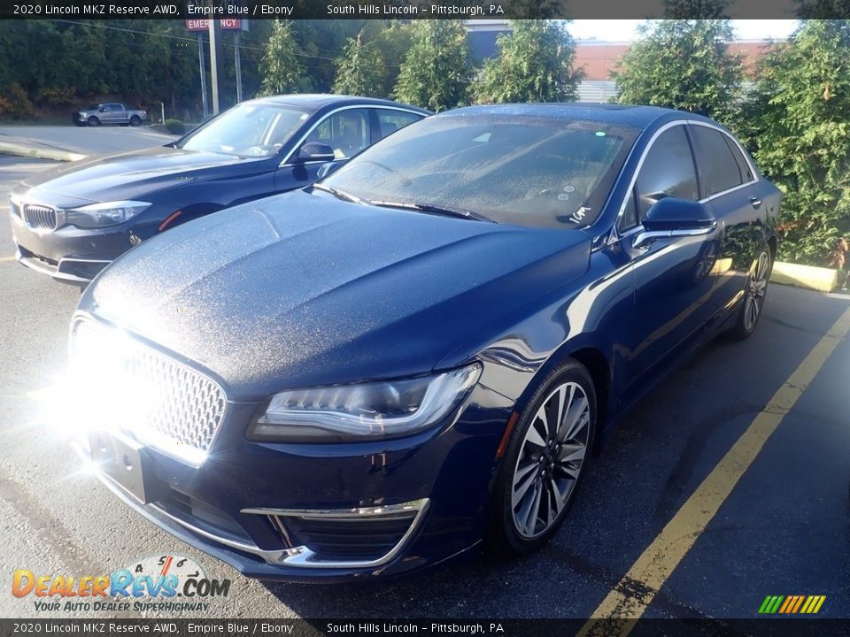 2020 Lincoln MKZ Reserve AWD Empire Blue / Ebony Photo #1