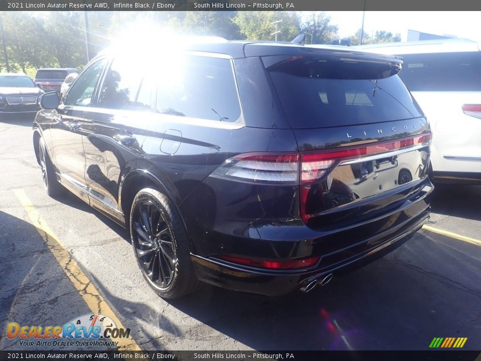 2021 Lincoln Aviator Reserve AWD Infinite Black / Ebony Photo #2