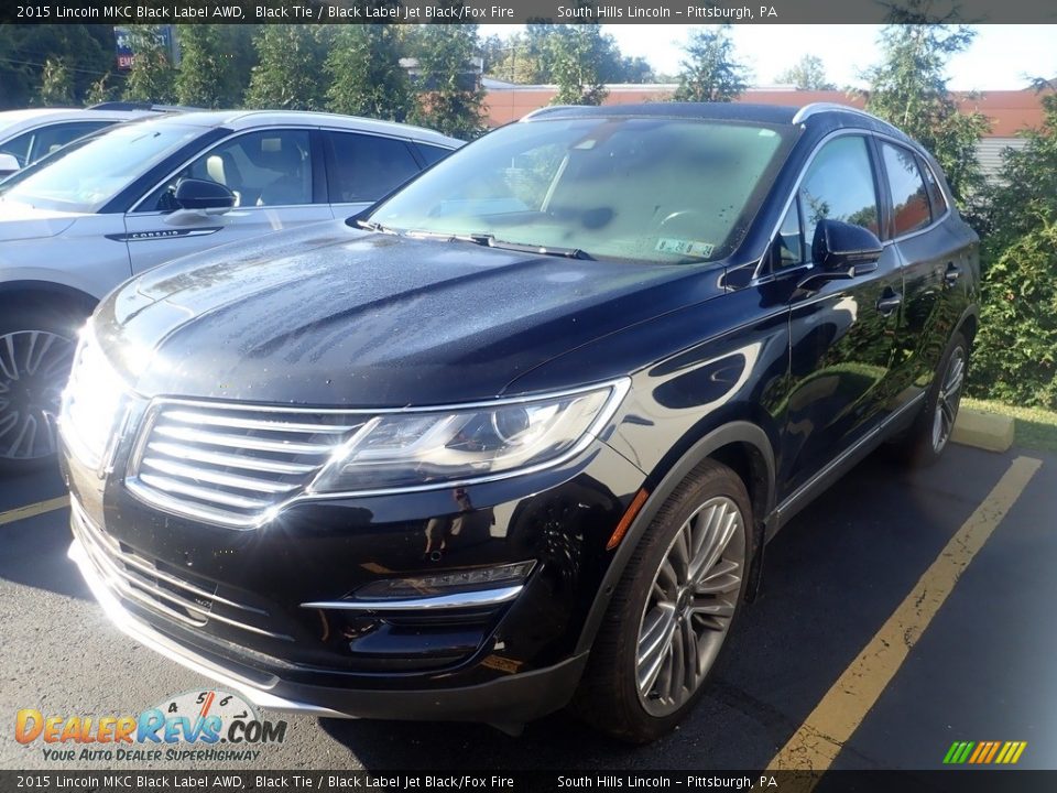 2015 Lincoln MKC Black Label AWD Black Tie / Black Label Jet Black/Fox Fire Photo #1