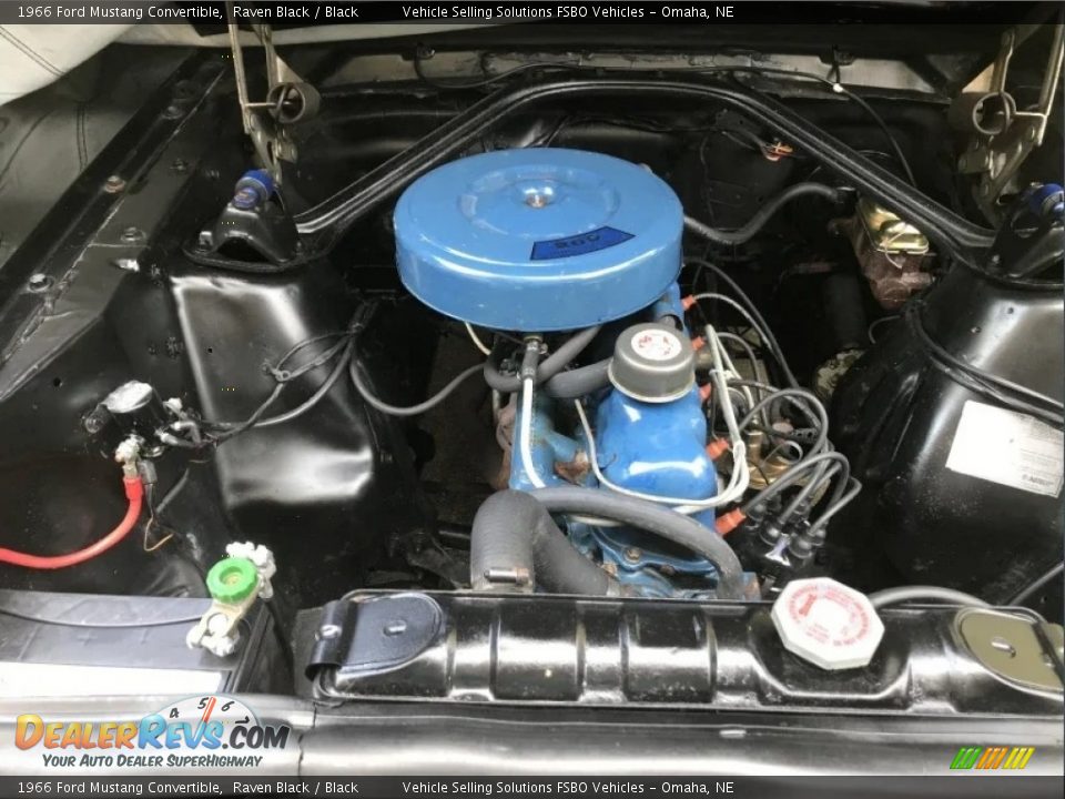 1966 Ford Mustang Convertible 200 ci. Inline 6 cylinder Engine Photo #9