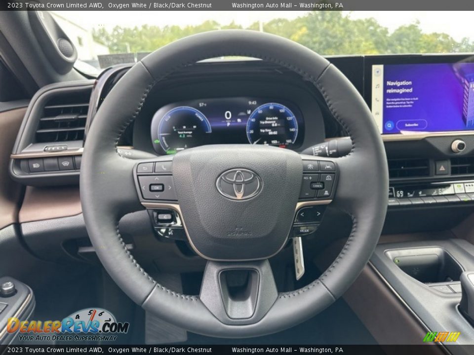 2023 Toyota Crown Limited AWD Steering Wheel Photo #10