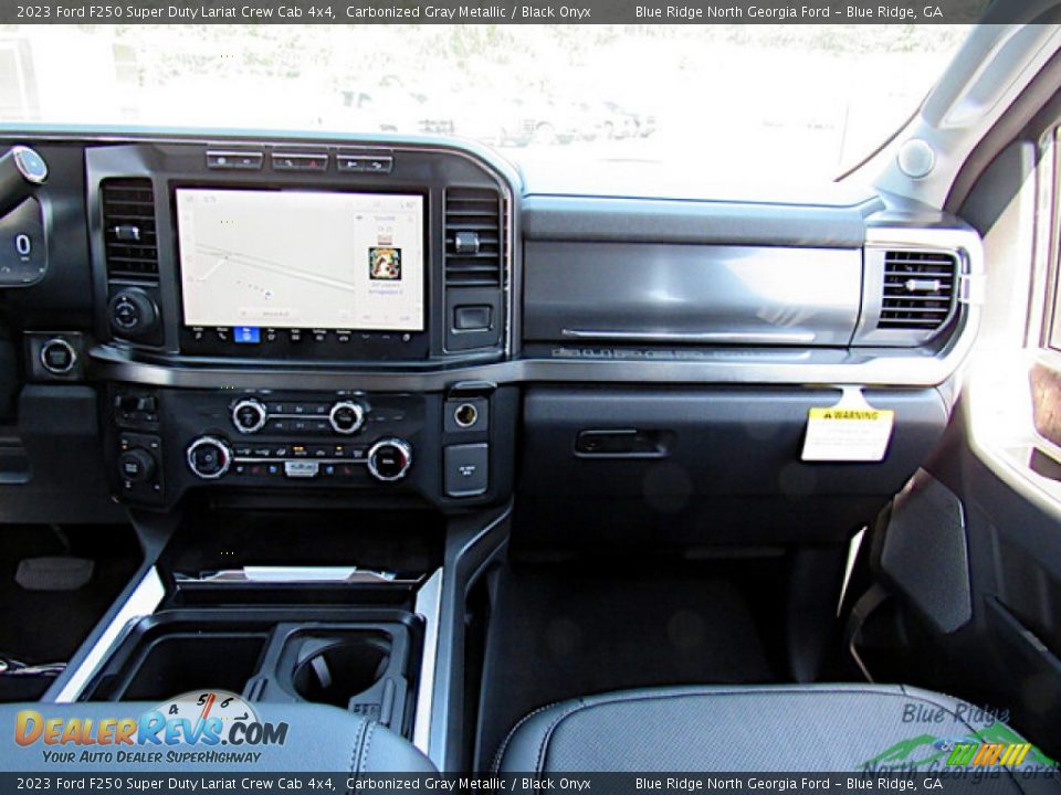 Dashboard of 2023 Ford F250 Super Duty Lariat Crew Cab 4x4 Photo #16