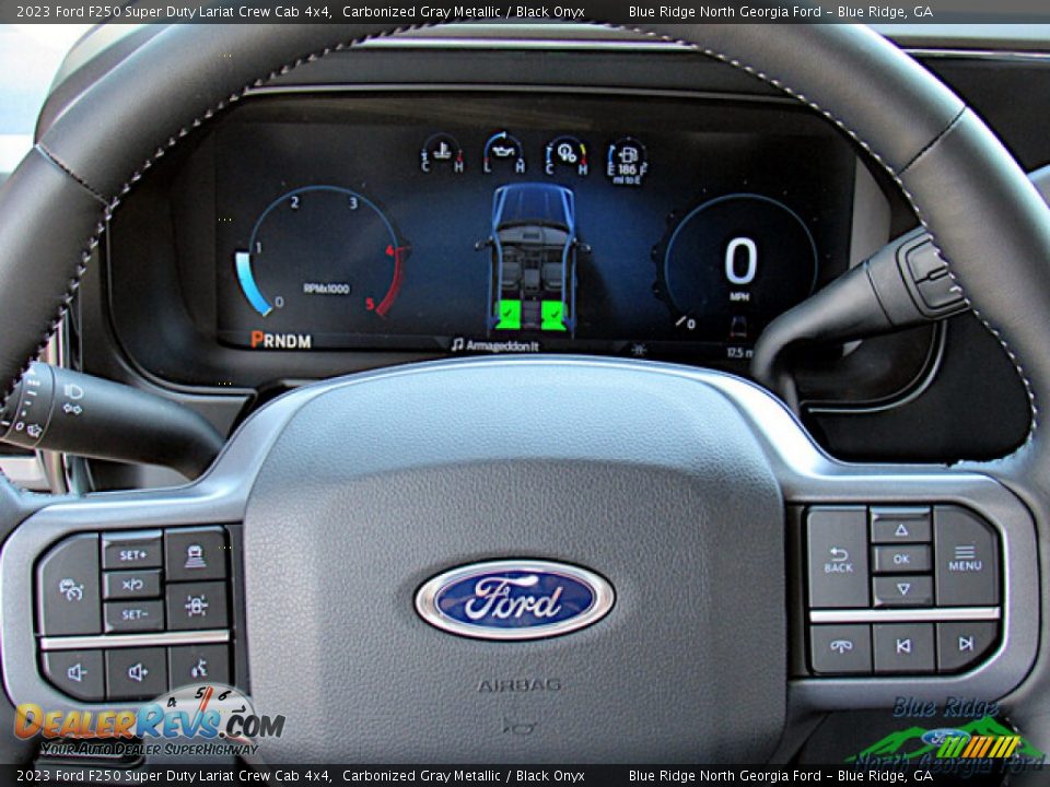 2023 Ford F250 Super Duty Lariat Crew Cab 4x4 Steering Wheel Photo #18