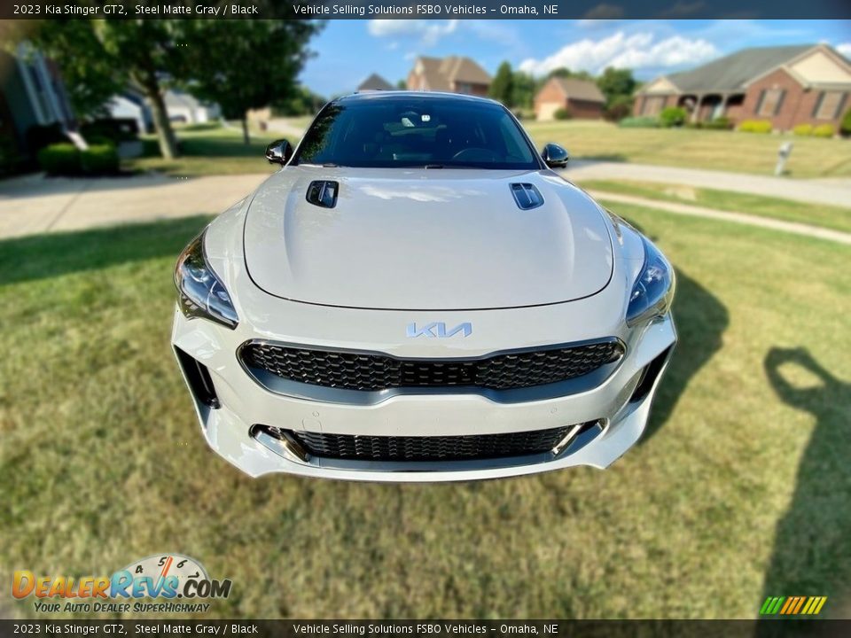 Steel Matte Gray 2023 Kia Stinger GT2 Photo #21