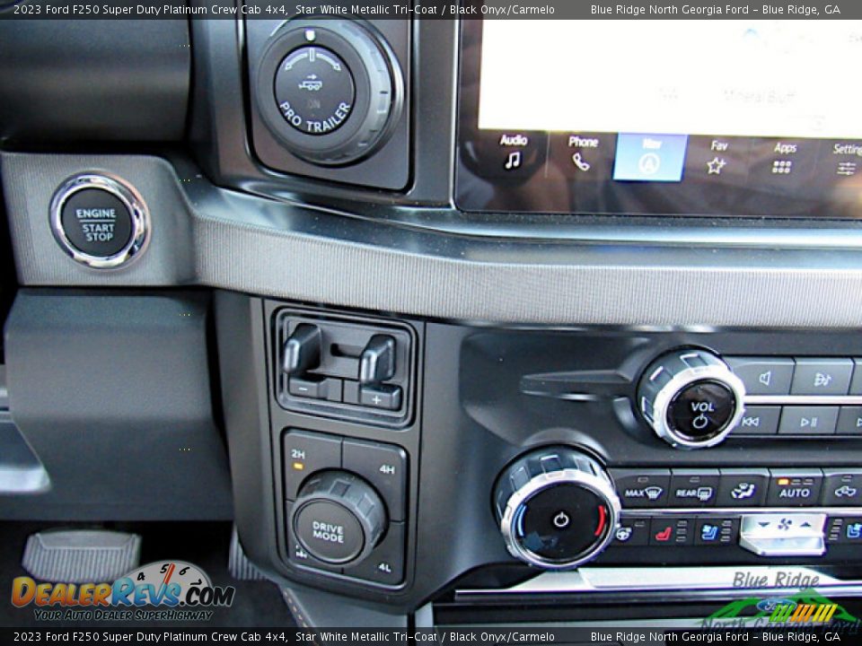 Controls of 2023 Ford F250 Super Duty Platinum Crew Cab 4x4 Photo #21