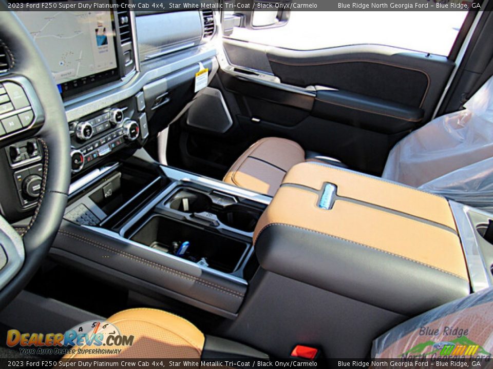 Front Seat of 2023 Ford F250 Super Duty Platinum Crew Cab 4x4 Photo #24
