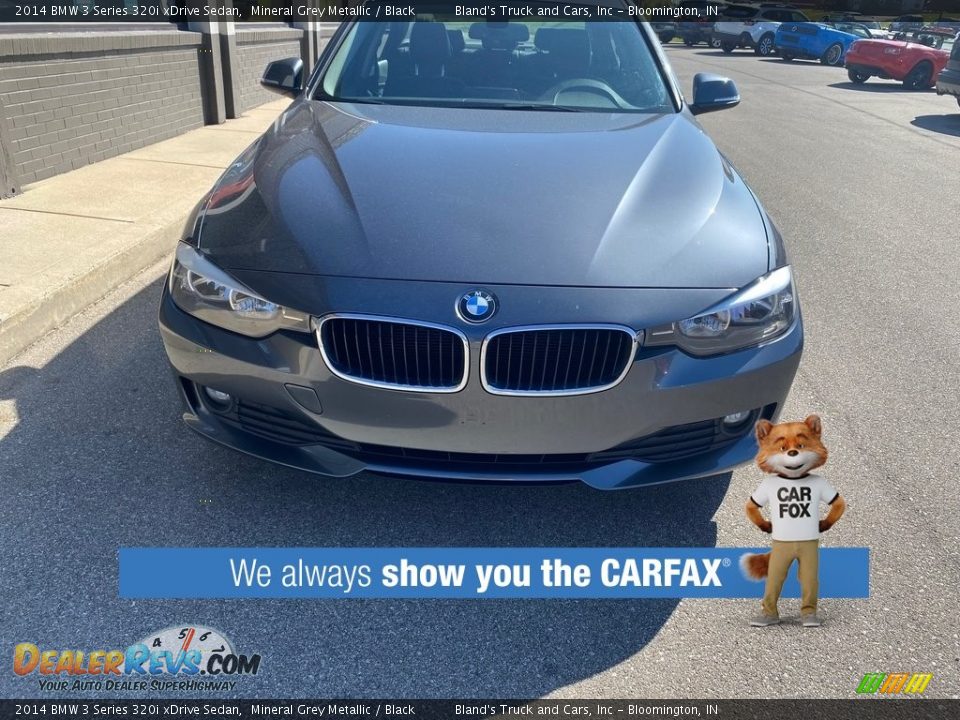 2014 BMW 3 Series 320i xDrive Sedan Mineral Grey Metallic / Black Photo #3