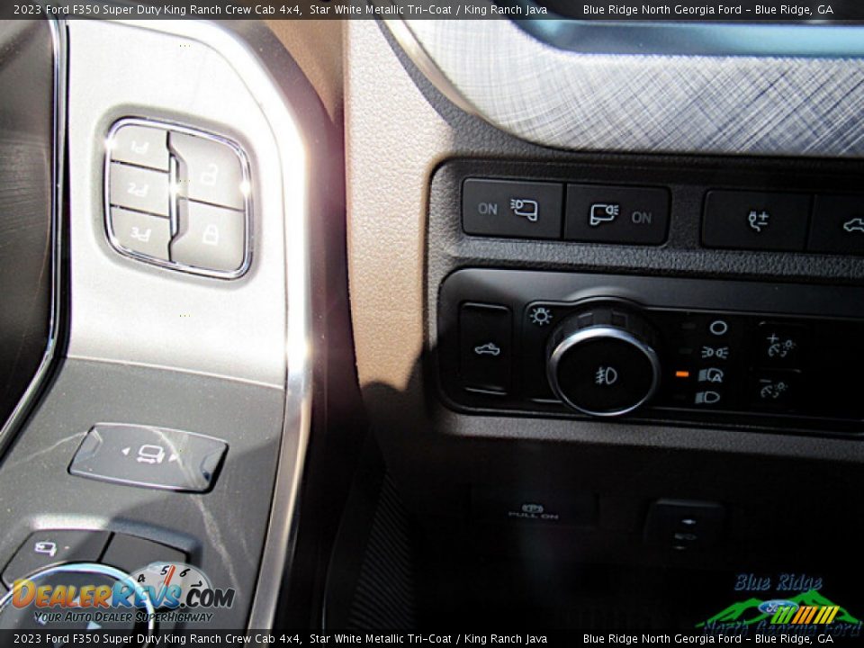Controls of 2023 Ford F350 Super Duty King Ranch Crew Cab 4x4 Photo #19