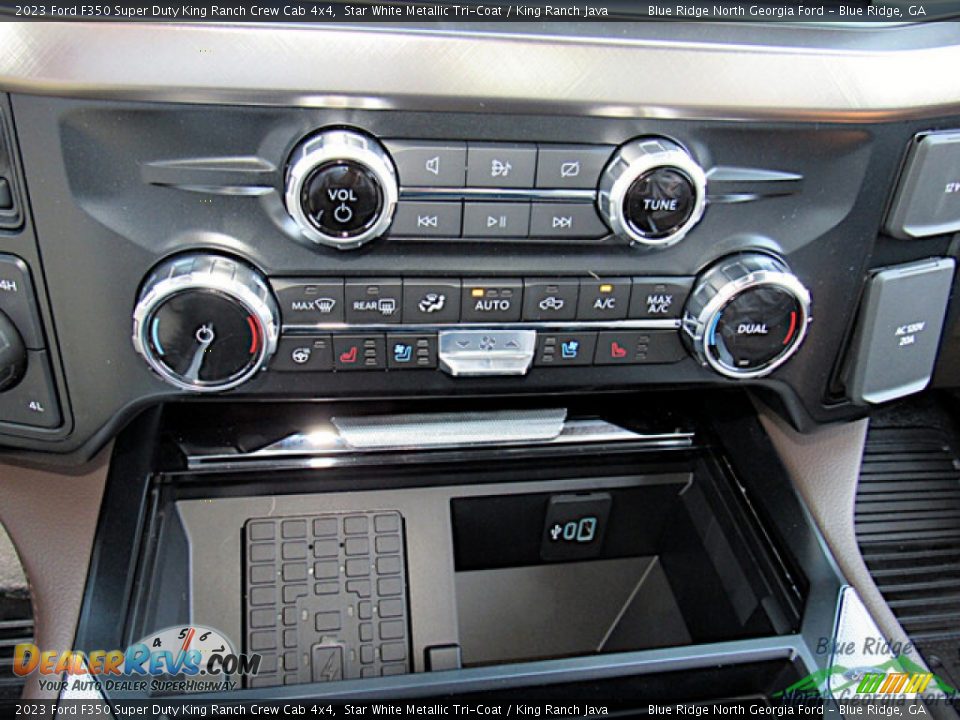 Controls of 2023 Ford F350 Super Duty King Ranch Crew Cab 4x4 Photo #21