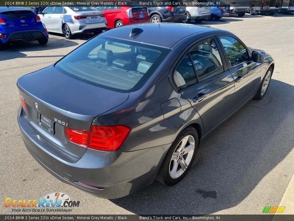 2014 BMW 3 Series 320i xDrive Sedan Mineral Grey Metallic / Black Photo #10