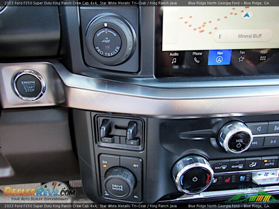 Controls of 2023 Ford F350 Super Duty King Ranch Crew Cab 4x4 Photo #22