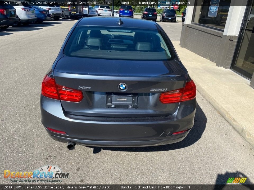 2014 BMW 3 Series 320i xDrive Sedan Mineral Grey Metallic / Black Photo #11