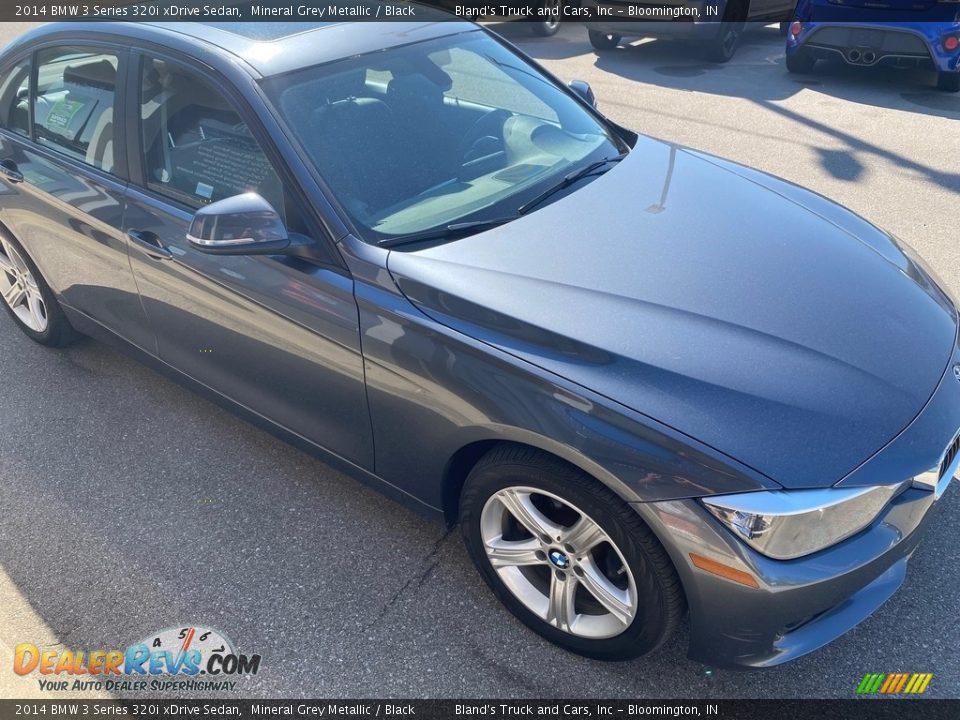 2014 BMW 3 Series 320i xDrive Sedan Mineral Grey Metallic / Black Photo #13