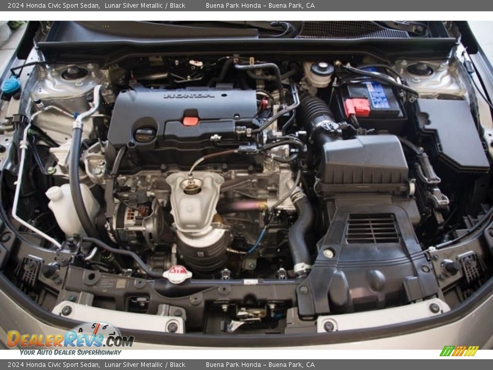 2024 Honda Civic Sport Sedan 2.0 Liter DOHC 16-Valve i-VTEC 4 Cylinder Engine Photo #9