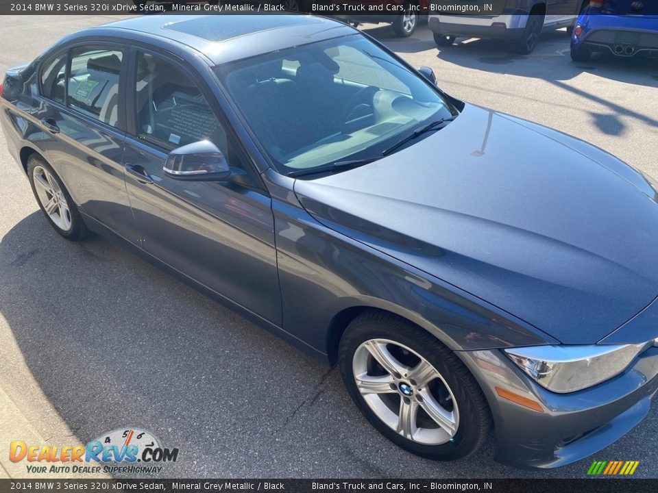 2014 BMW 3 Series 320i xDrive Sedan Mineral Grey Metallic / Black Photo #22