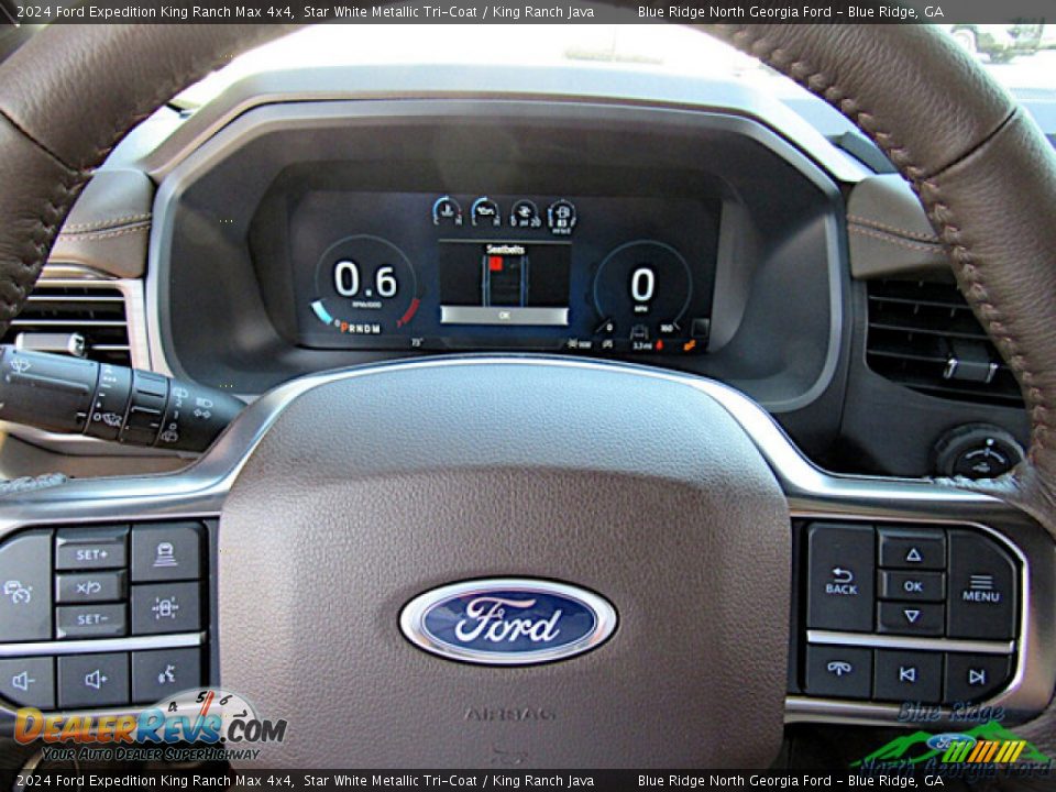 2024 Ford Expedition King Ranch Max 4x4 Steering Wheel Photo #20