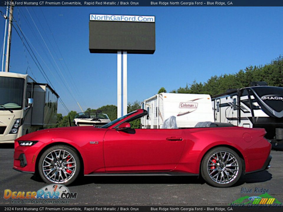 Rapid Red Metallic 2024 Ford Mustang GT Premium Convertible Photo #2