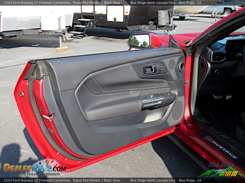 Door Panel of 2024 Ford Mustang GT Premium Convertible Photo #10