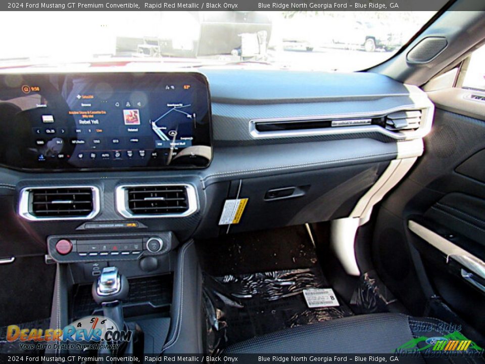 Dashboard of 2024 Ford Mustang GT Premium Convertible Photo #15